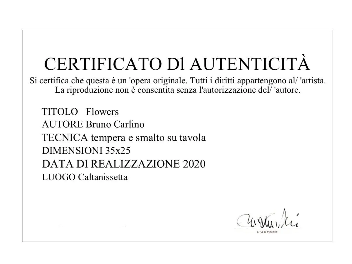Quadro Flowers, Bruno Carlino 4