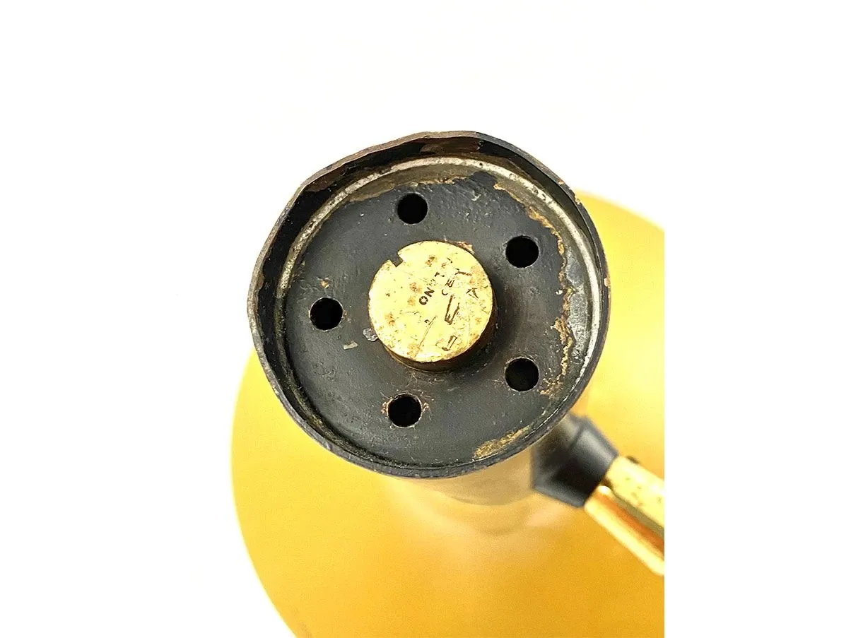 Lampada da tavolo vintage 533 ottone (anni '50), Lumi Milano 5