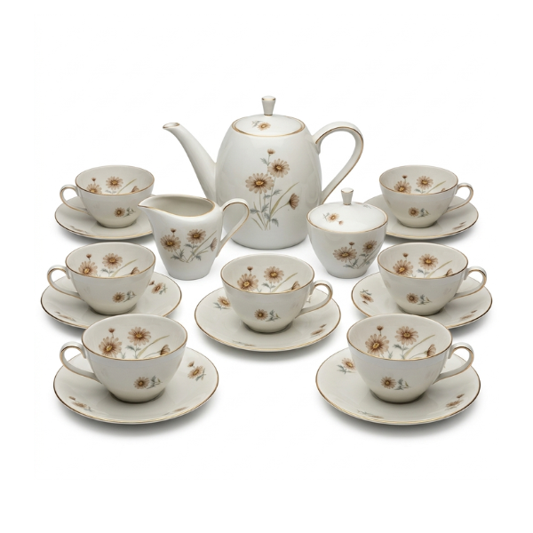 Service à thé pour 6 personnes (années 50) image