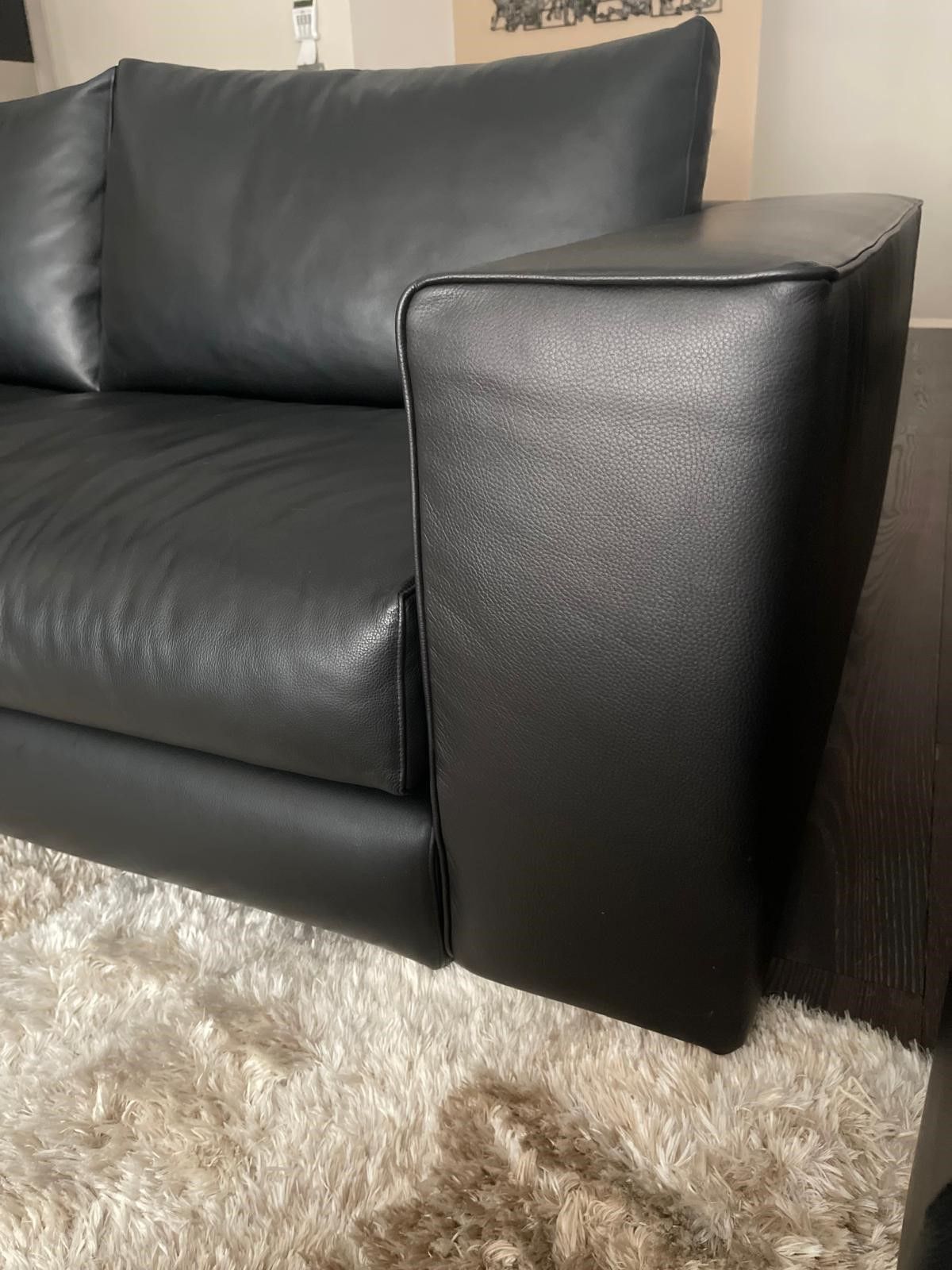 Divano 2 posti Hamilton in pelle di Rodolfo Dordoni  Details