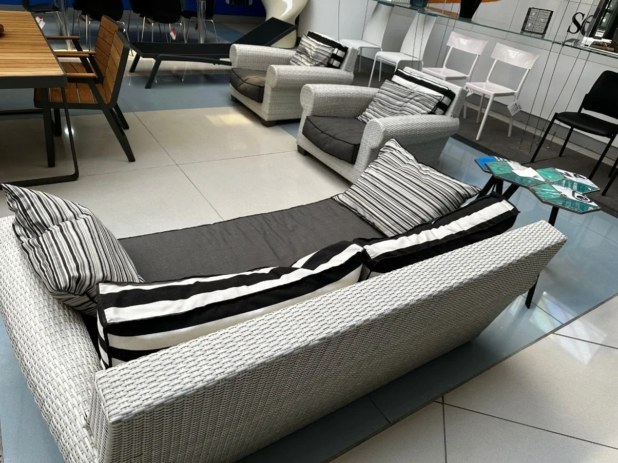 2 seater sofa and 2 armchair set, Gervasoni 7