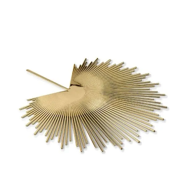 Sottopiatto Palm in ottone, GHIDINI1961 3