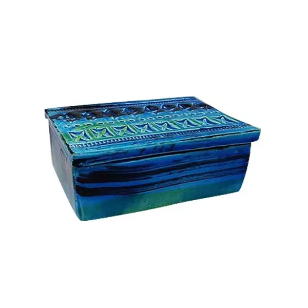 Small ceramic box (blue), Bitossi Ceramiche image