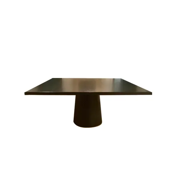 Square table with conical base in plastic material, Moooi image