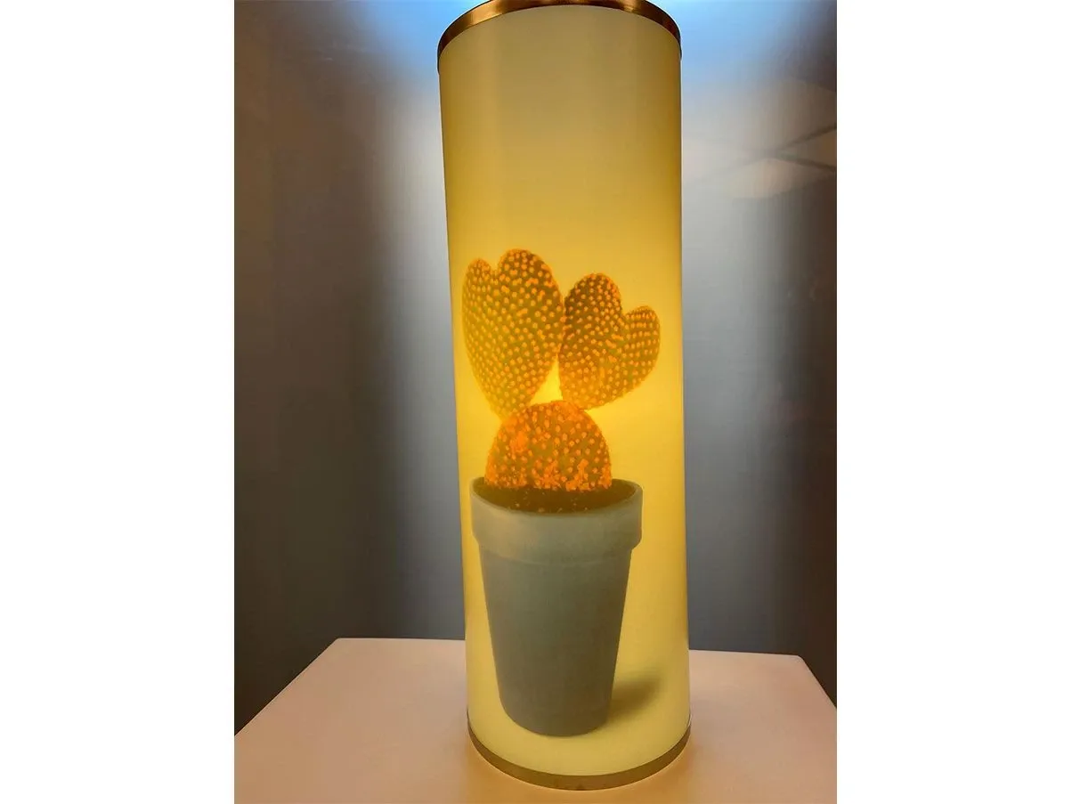 Lampada da tavolo Tata Cactus in polipropilene, Emporium 2