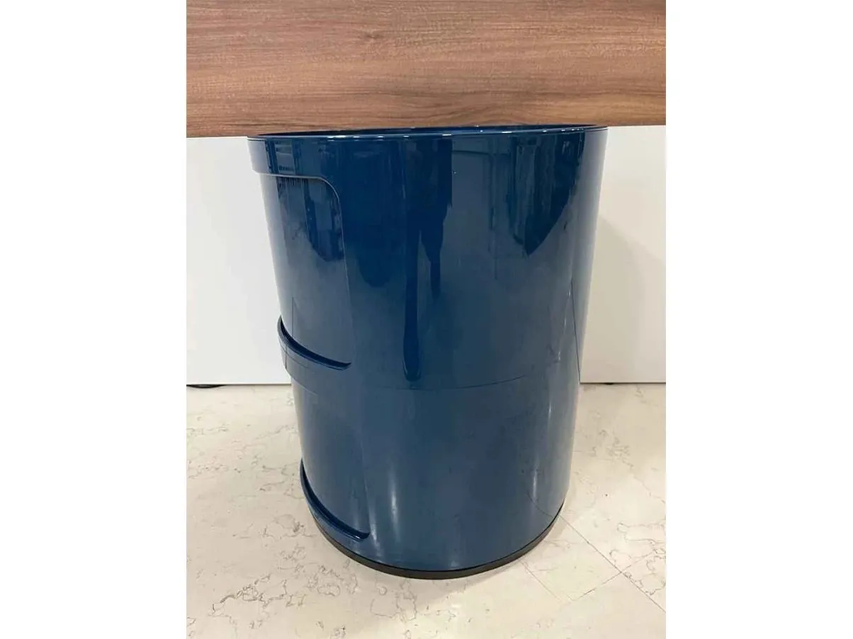 Modularer Kunststoff Rollcontainer blau 2