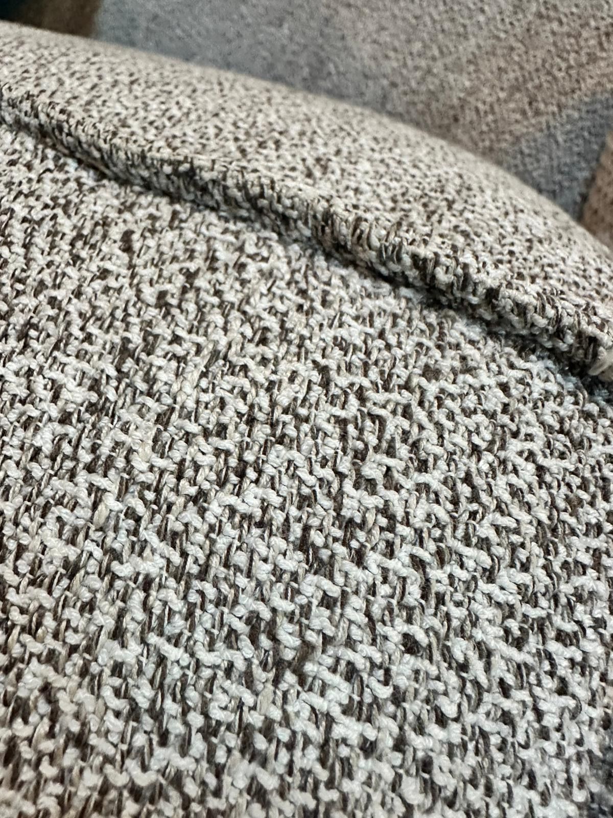 Divano componibile e modulare Peanut in tessuto Brand