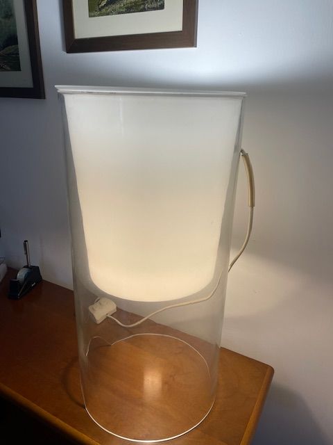 Lampada da tavolo Aoy di Achille Castiglioni (anni '70) Side