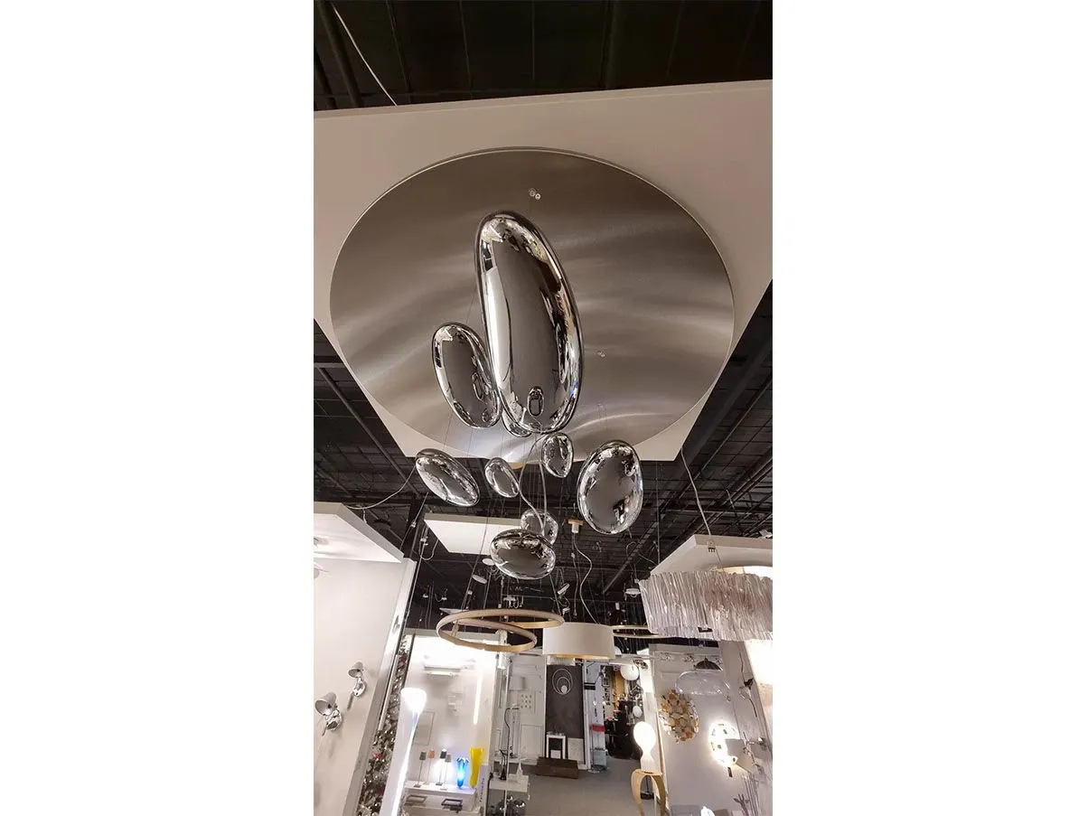 Deckenleuchte Mercury aus Aluminium 3