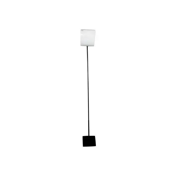 Floor lamp in glass (white), Mazzega image