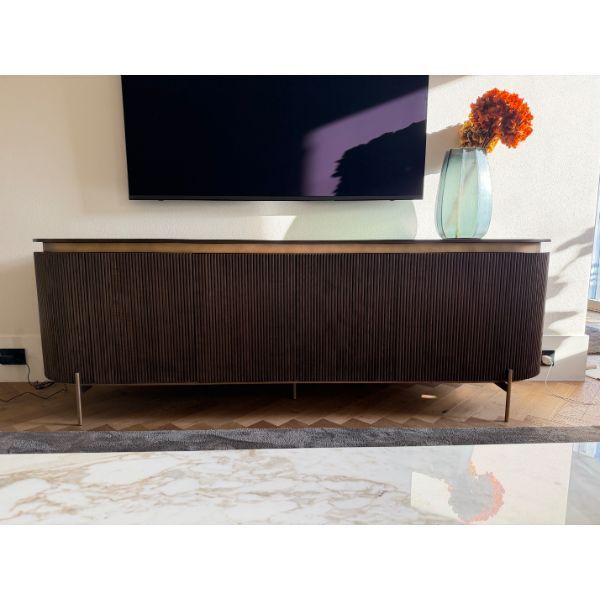 Buffet Hege en bois et bronze image