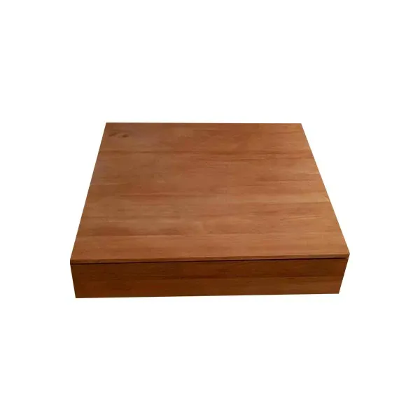 Burger coffee table in natural wood with drawers, Ethnicraft image