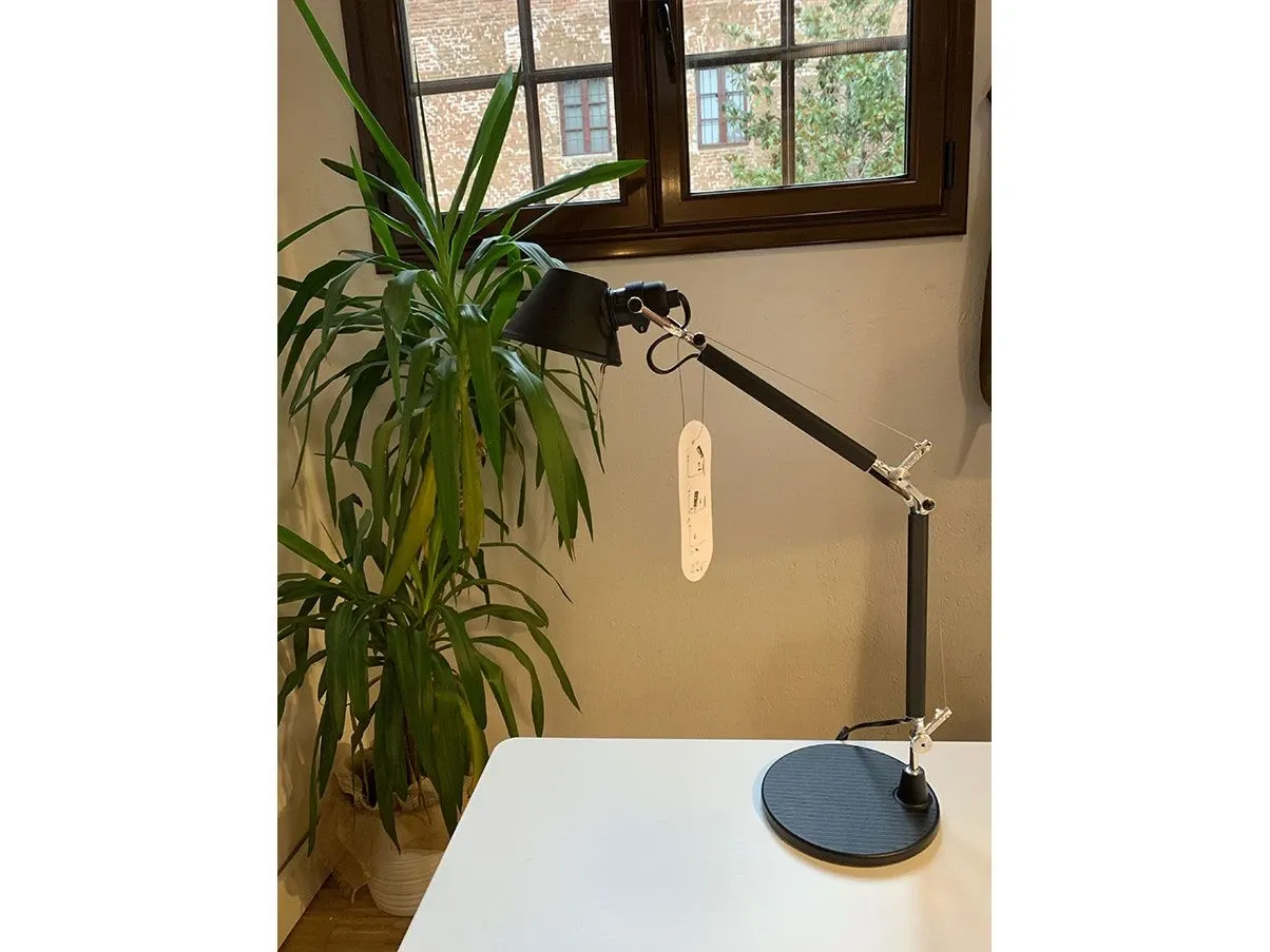 Lampada da tavolo Tolomeo Micro alluminio (nero), Artemide 1