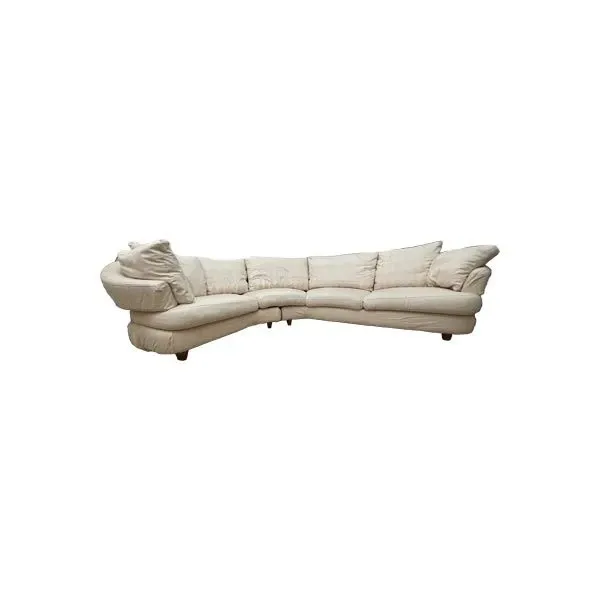 Gerry sofa in beige fabric, Swan image