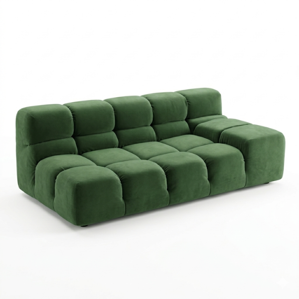 Tufty Time 2-Seater Green Sofa by Patricia Urquiola image