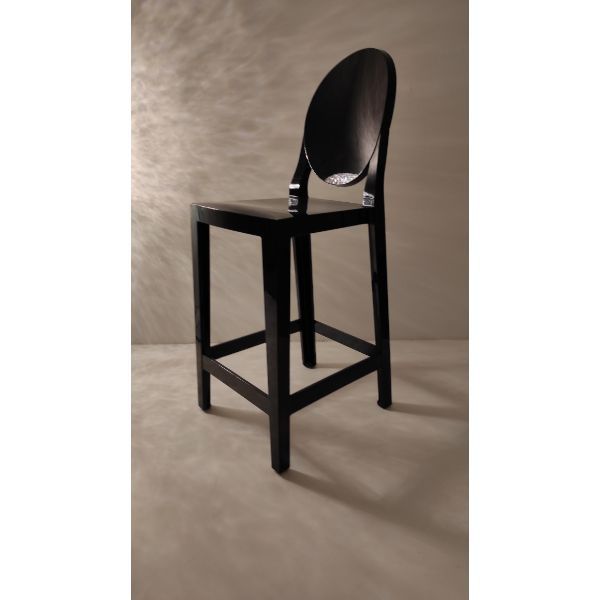 Sgabello in polipropilene collezione One More (nero), Kartell image