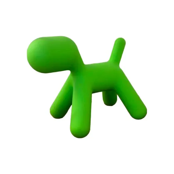 Puppy Large children&#039;s stool (green), Magis image