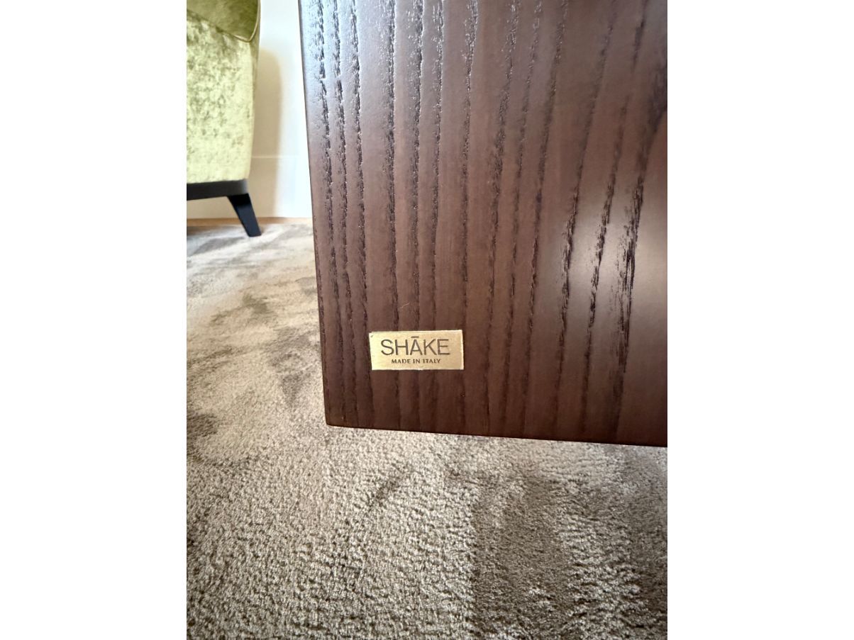 Madia Hege in legno e bronzo Brand