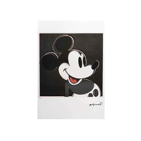 Image of Litografia vintage Mickey Mouse Limited Edition, Leo Castelli