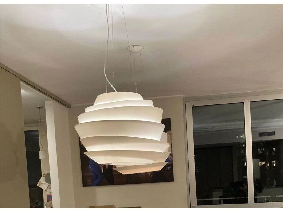 Le Soleil suspension lamp (white), Foscarini 2