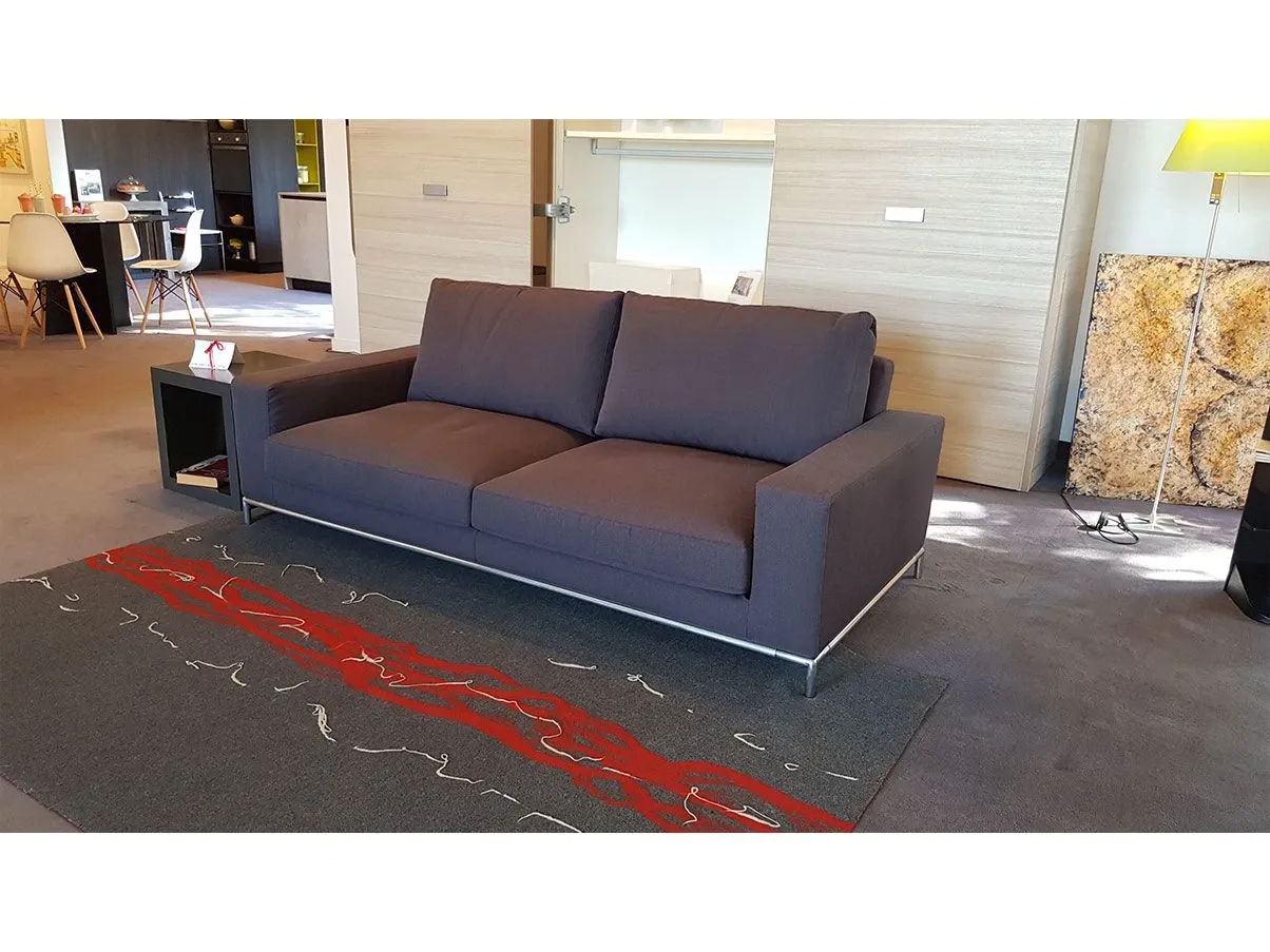 Joseph 2 seater sofa in fabric (grey), Cristian Divani 4