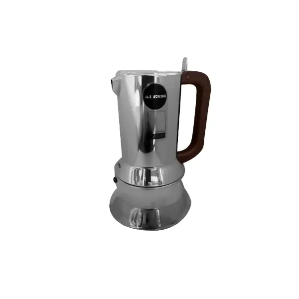 Richard Sapper Espressokocher 9090 aus Edelstahl 2