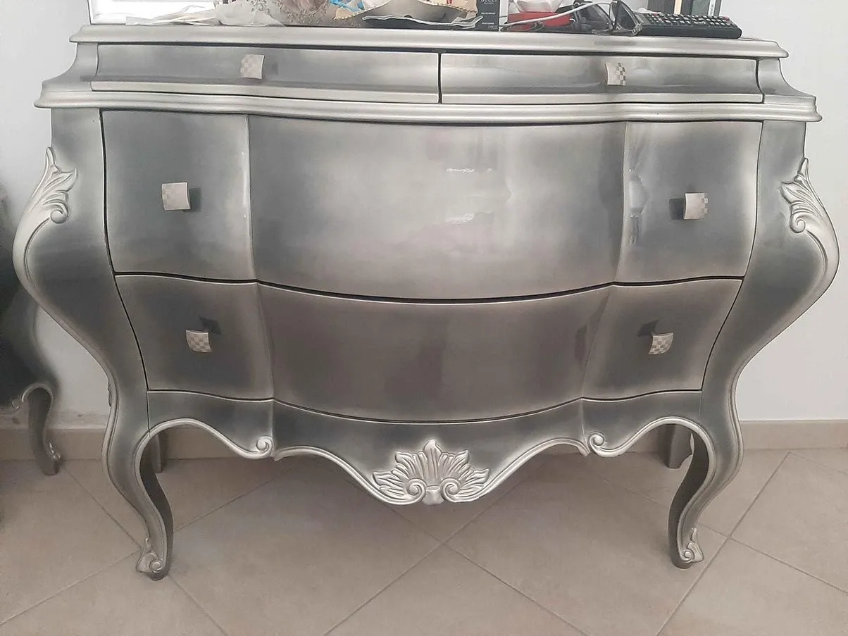 Comò Duke legno massello tiglio (argento), Egon Furstenberg 2