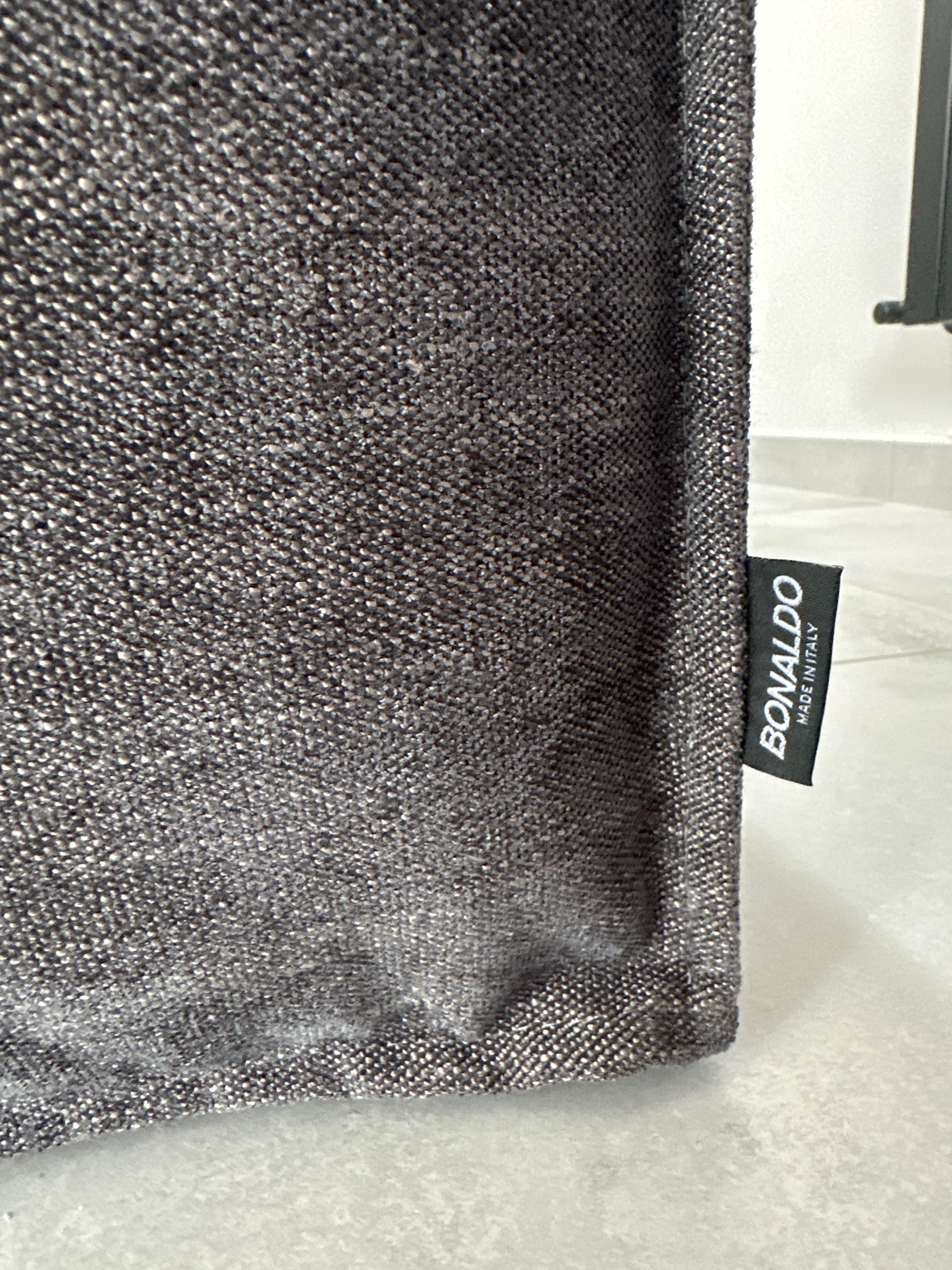 Divano modulare Peanut B. in tessuto (grigio) Brand