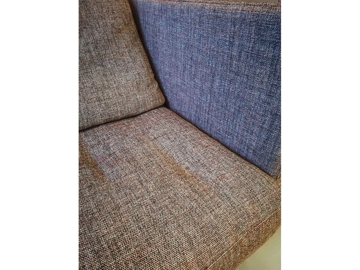 2-Sitzer Sofa Easy Lipp aus Stoff (bordeaux) 5