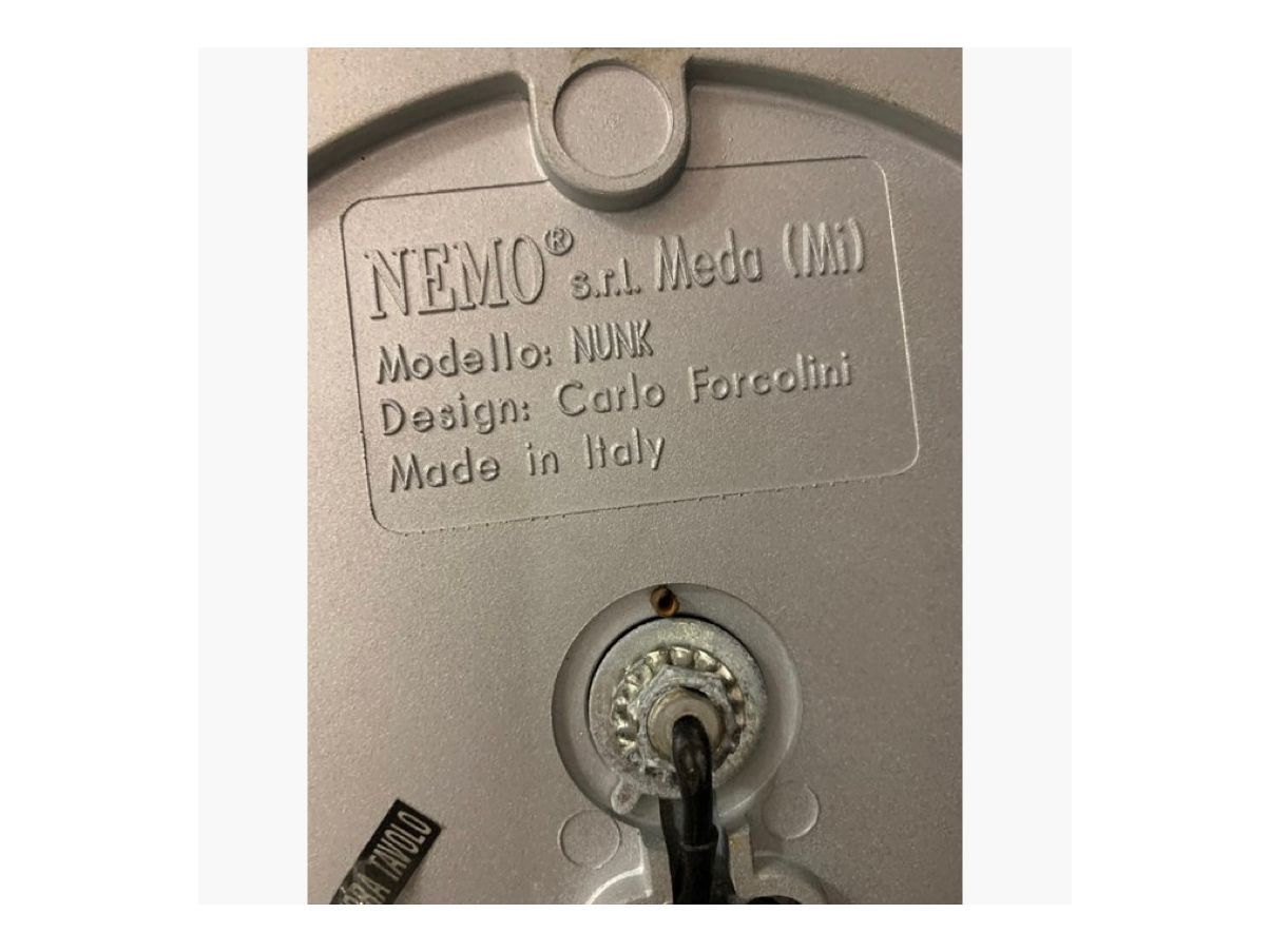 Lampada da tavolo Nunk di Carlo Forcolini, Nemo  Brand