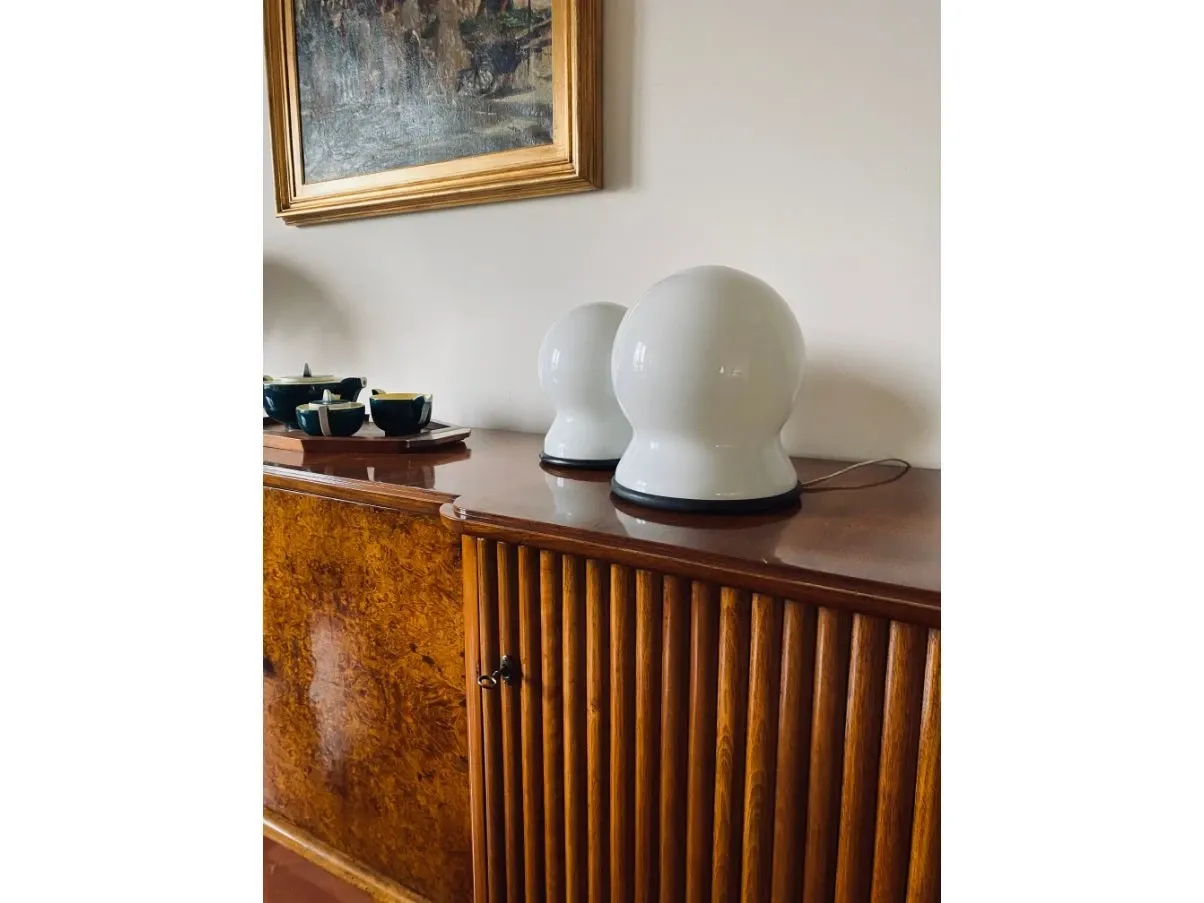 Set 2 lampade da tavolo Scafandro vintage (anni '70), Candle 4