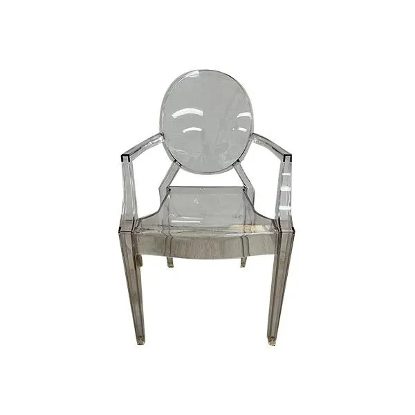 Poltroncina Louis Ghost in policarbonato di Philippe Starck, Kartell image