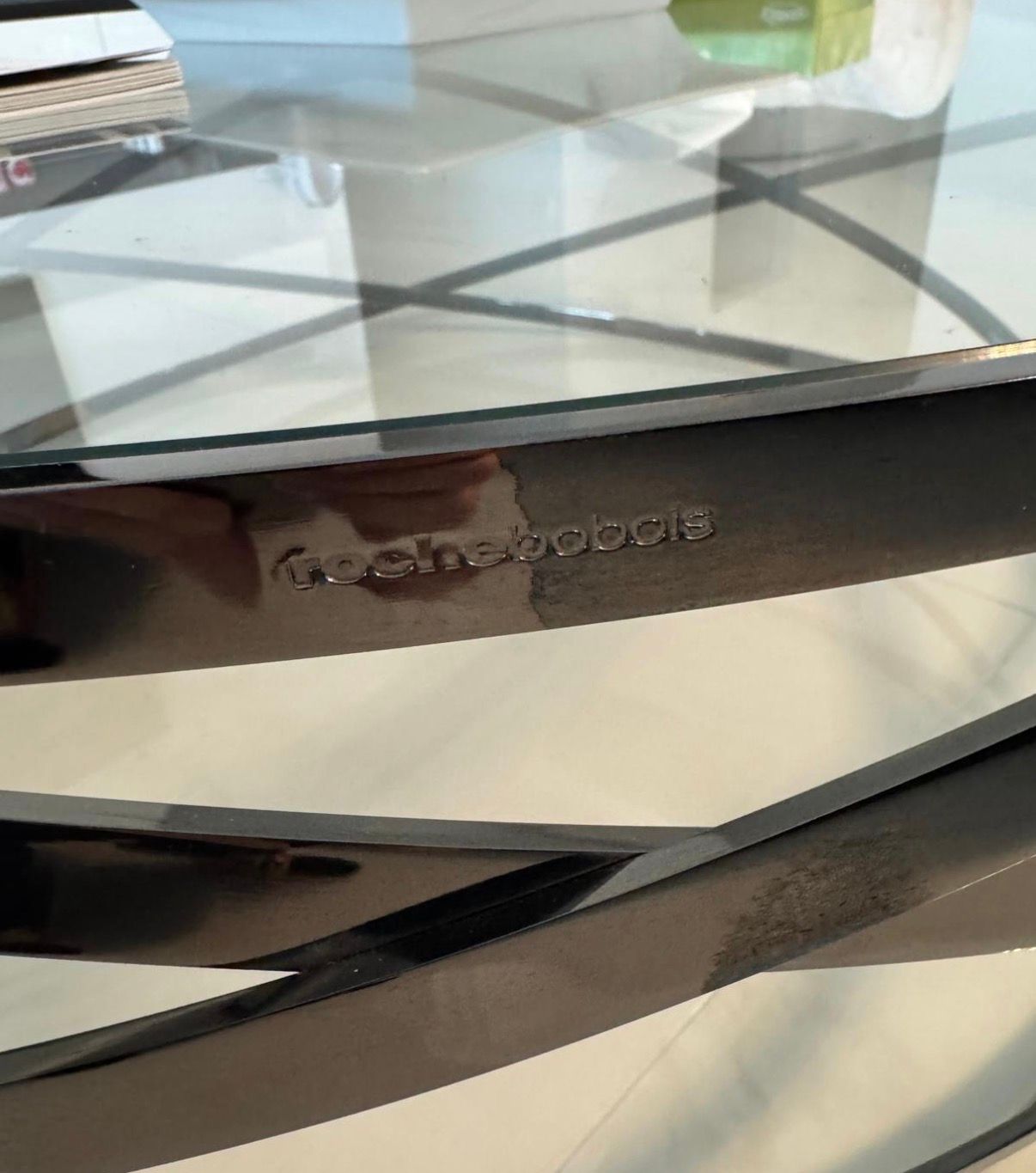 Tavolino da caffè Evol in vetro Brand