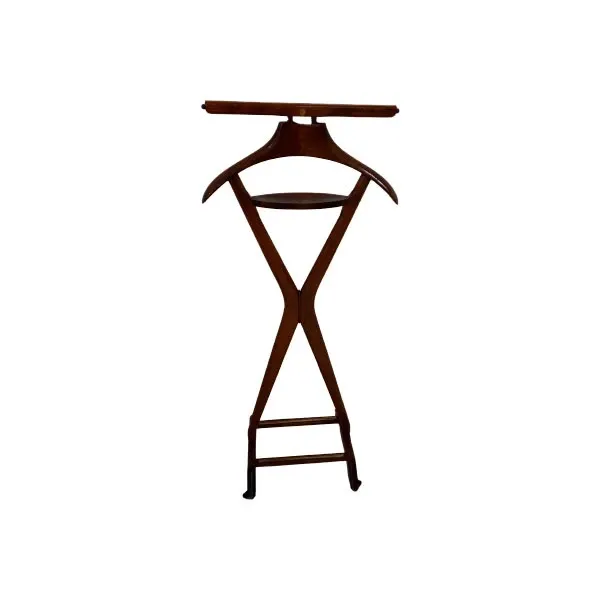 Vintage wooden valet stand (1960s) 6