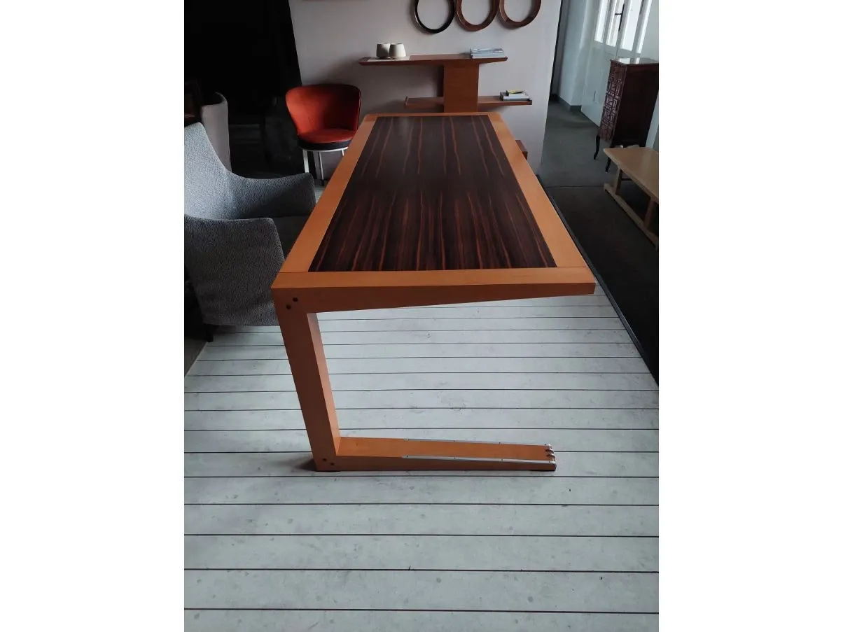 Zeno desk in beech wood 3