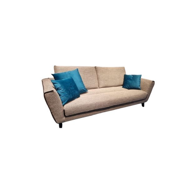 3 seater sofa Perfect Dream in fabric and wood, liu jo living image