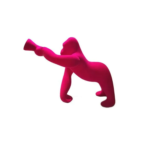 Kong Lamp XS (velluto fucsia), Qeeboo 2