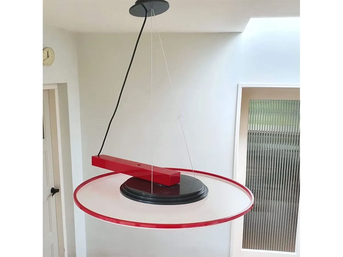 Lampada a sospensione Diskos di Giovanni Offredi, Sirrah 5