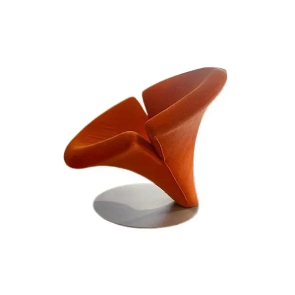 Poltrona Flower arancione, Giovannetti 