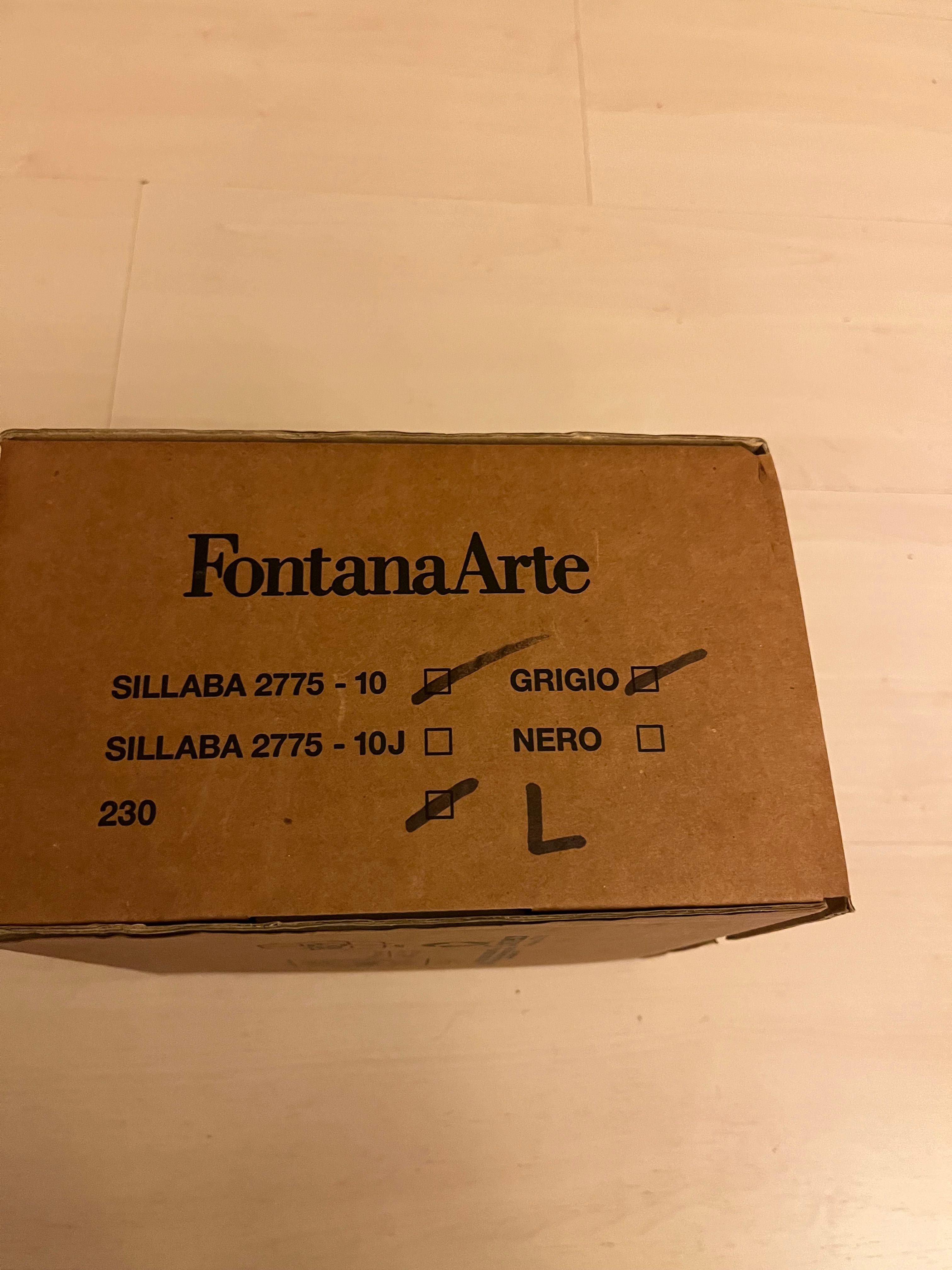 Outdoor Spotlight Sillaba 2775/10 Grey Details