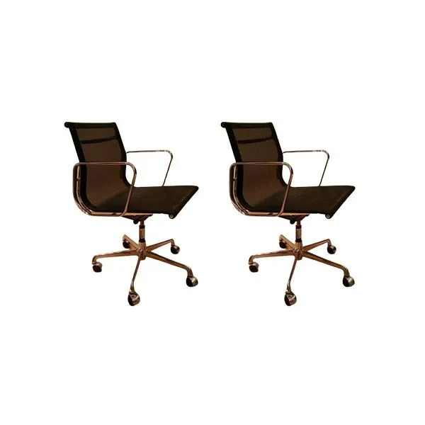 Set of 2 chairs EA108 by Charles and Ray Eames, ICF image