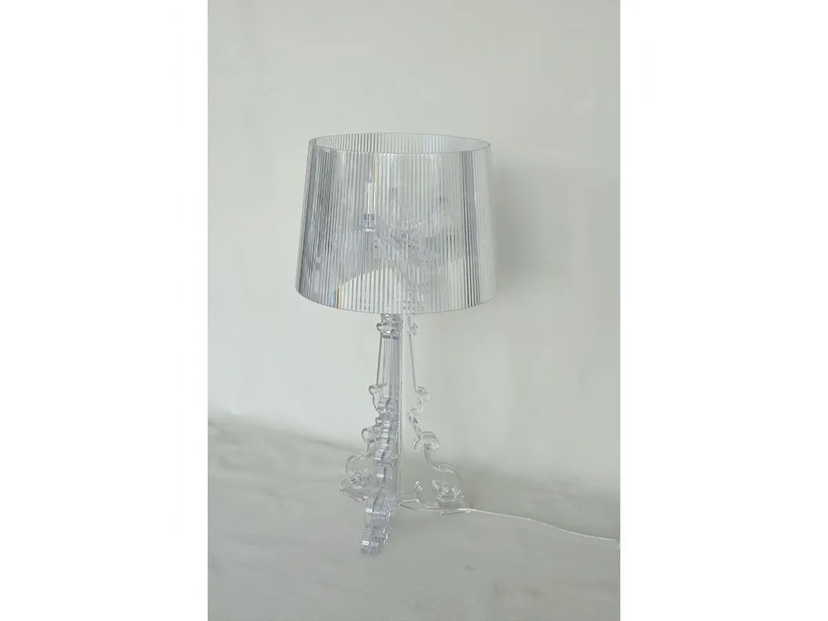 Bourgie Tischlampe aus transparentem Kunststoff 3