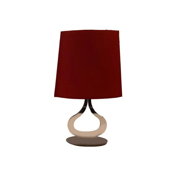 Lampada da tavolo Slight in metallo e tessuto, Axo Light 