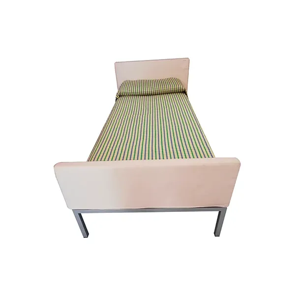 Gaia single bed upholstered in fabric, Linea In Arredamenti image