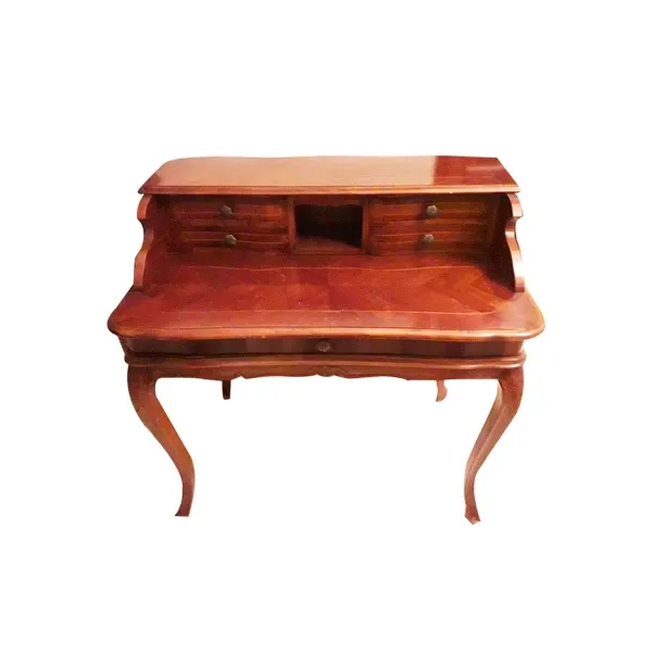 Classic style console desk in wood (Brown) image