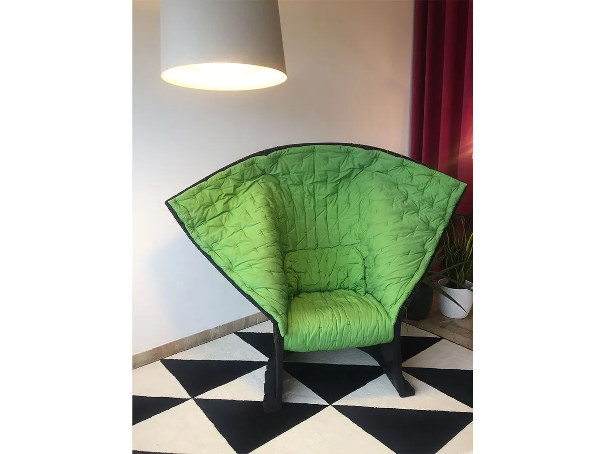 Poltrona 357 Feltri di Gaetano Pesce (verde/antracite), Cassina 4