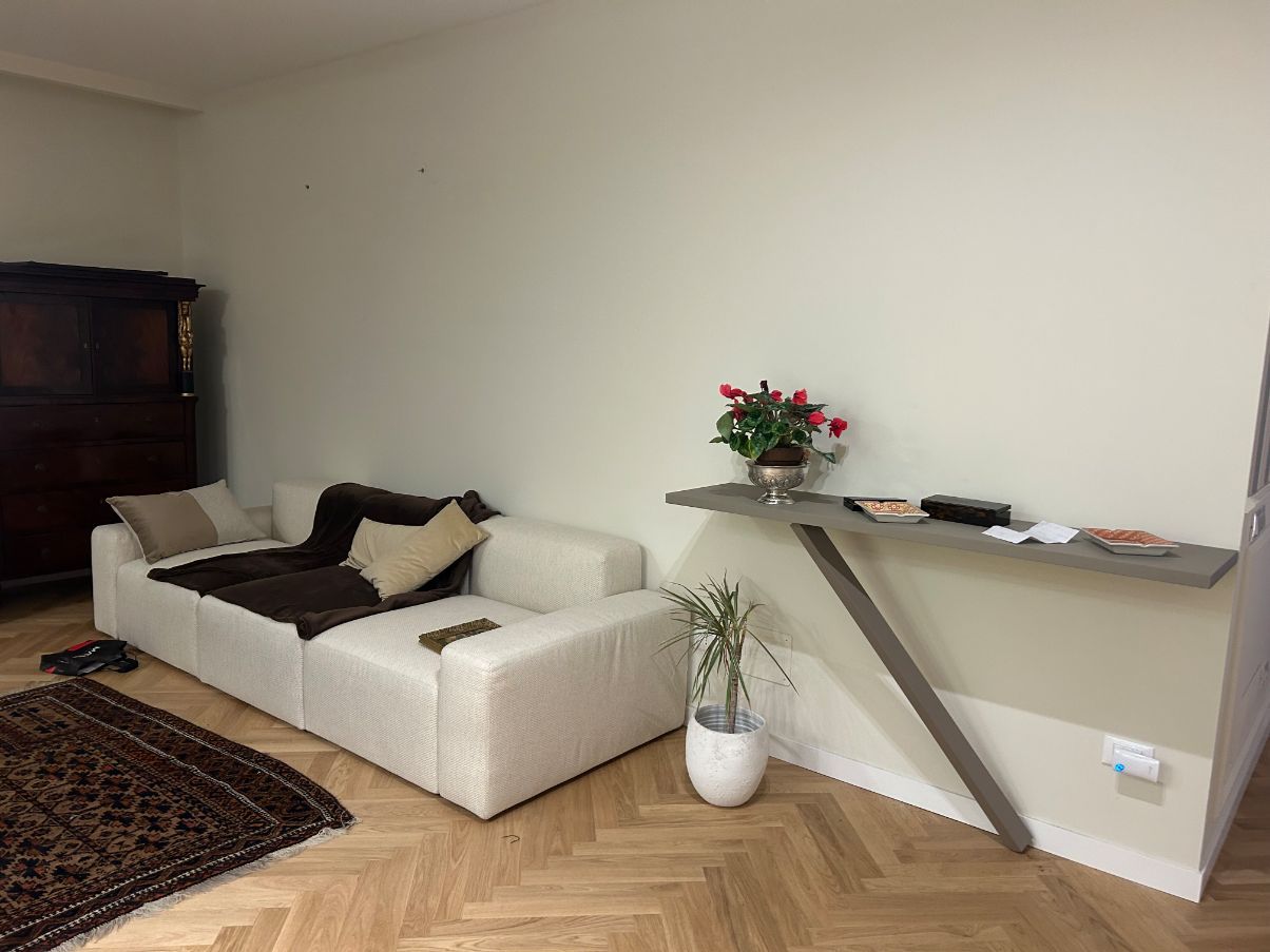 Console d’élément couleur putty Side