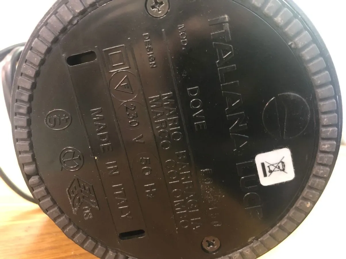 Lampada da tavolo Dove vintage (anni '80), Italiana Luce 1