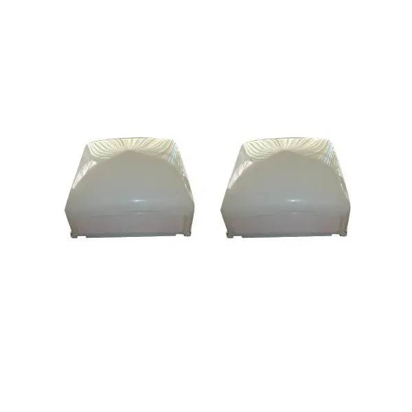 Set of 2 Cnosso lamps by Angelo Mangiarotti, Artemide image