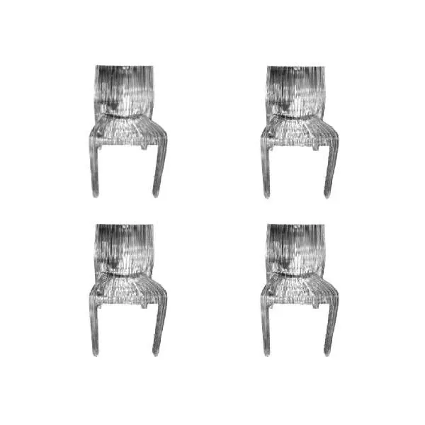 Set of 4 Frilly chairs, Kartell image